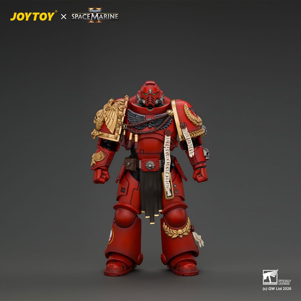 Game Edition Blood Angels Veteran with Bolt Rifle, Chainsword and Bolt Pistol and Plasma Pistol