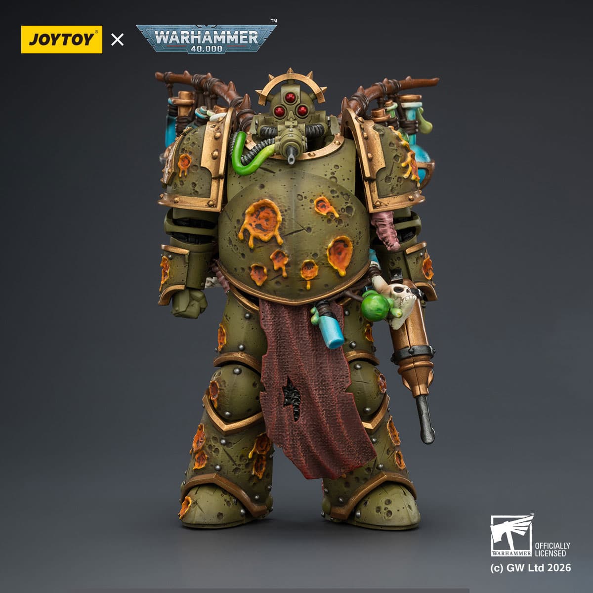 Death Guard Biologus Putrifier with Injector Pistol and Hyper Blight Grenades