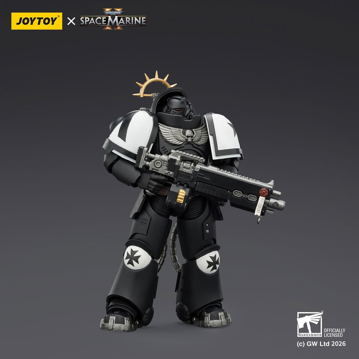 Game Edition Black Templars Heavy Intercessor with Heavy Bolt Rifle and Bolt Pistol