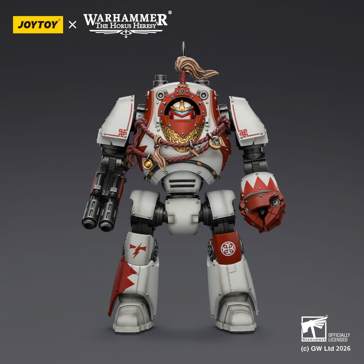 White Scars Contemptor Dreadnought with Melta Cannon and Gravis power fist