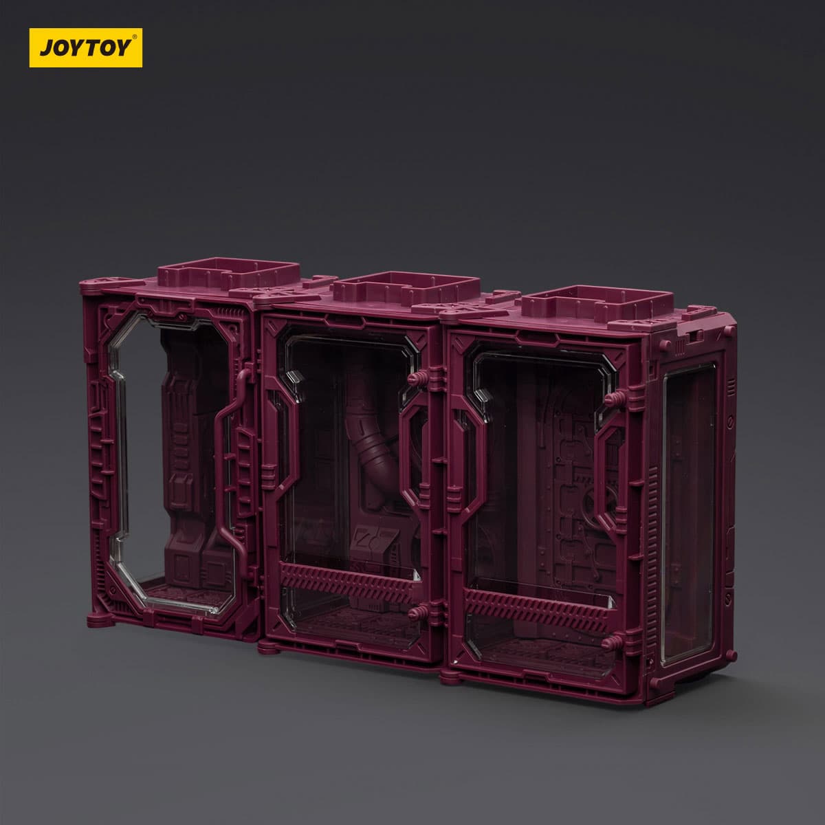 Individual Soldier Hangar Display Case - Stellar Purple