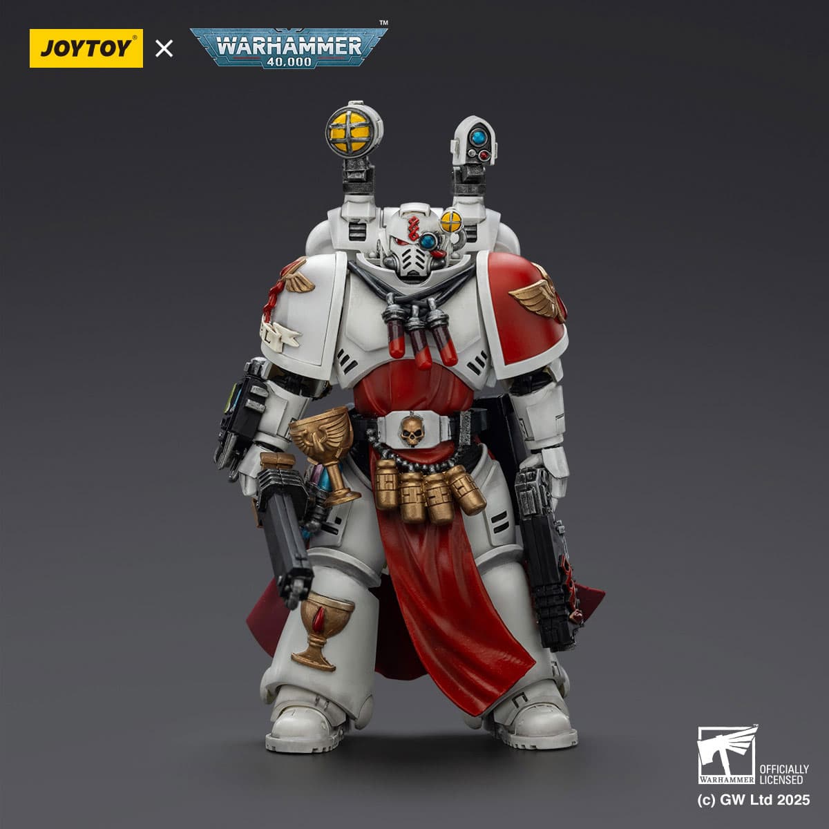 Blood Angels Sanguinary Priest with heavy bolt pistol, chainsword and narthecium