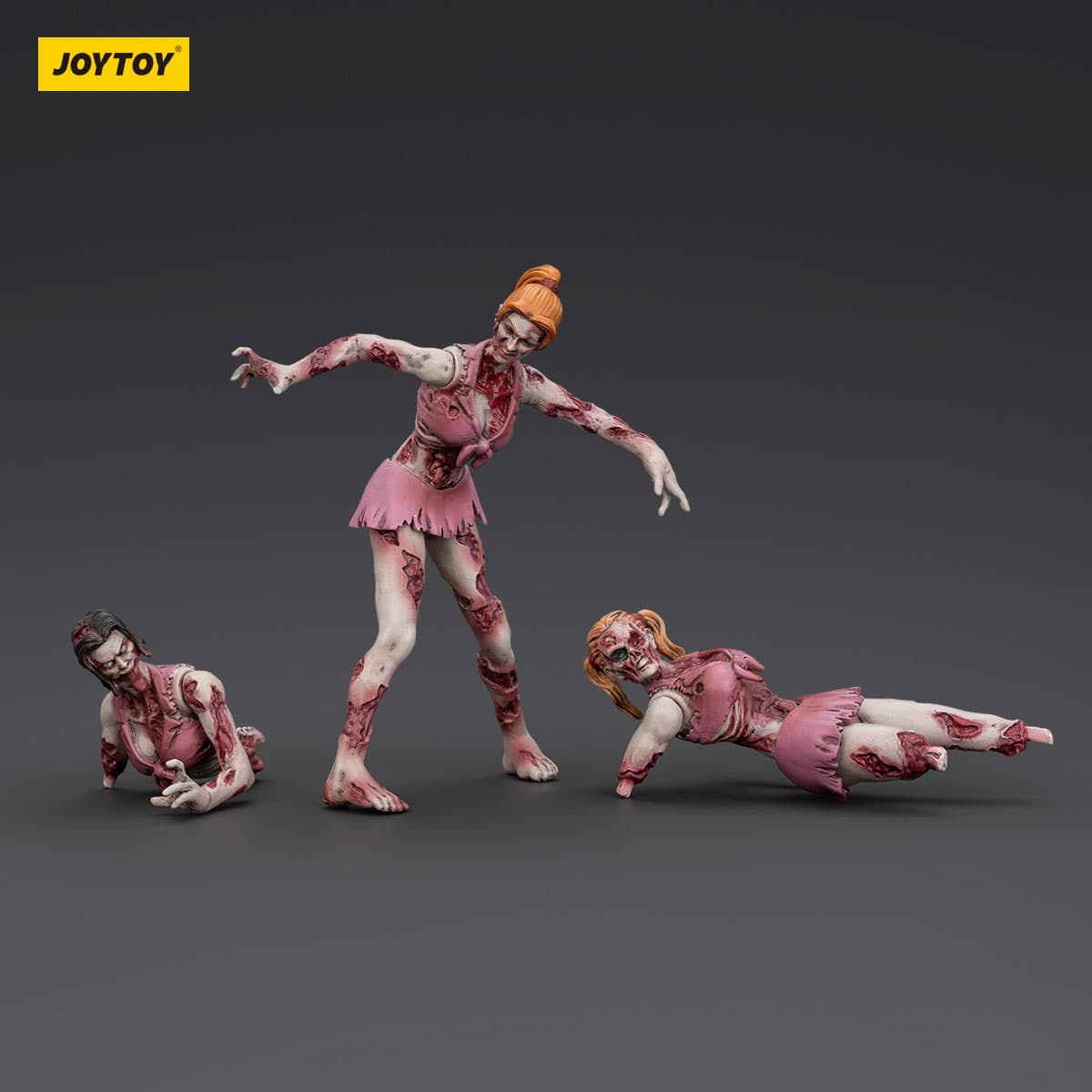 Dark Source Zombie Figure Cheerleaders