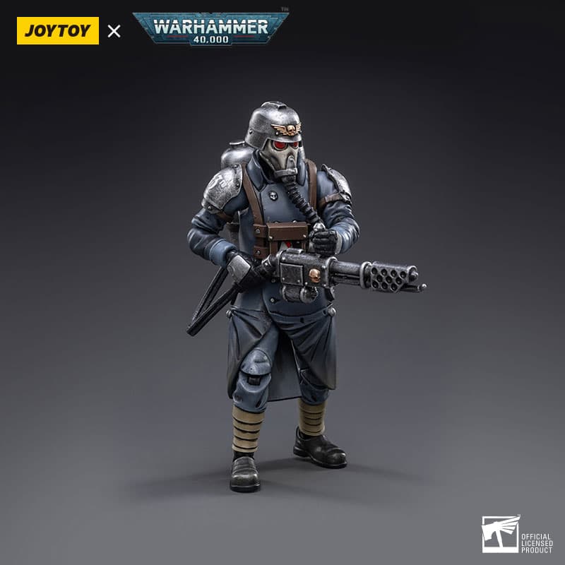 Astra Militarum Death Korps of Krieg Veteran Squad Guardsman with Flamer
