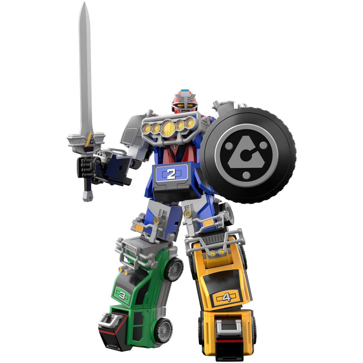 Gekisou Sentai Carranger RV Robot Model Kit