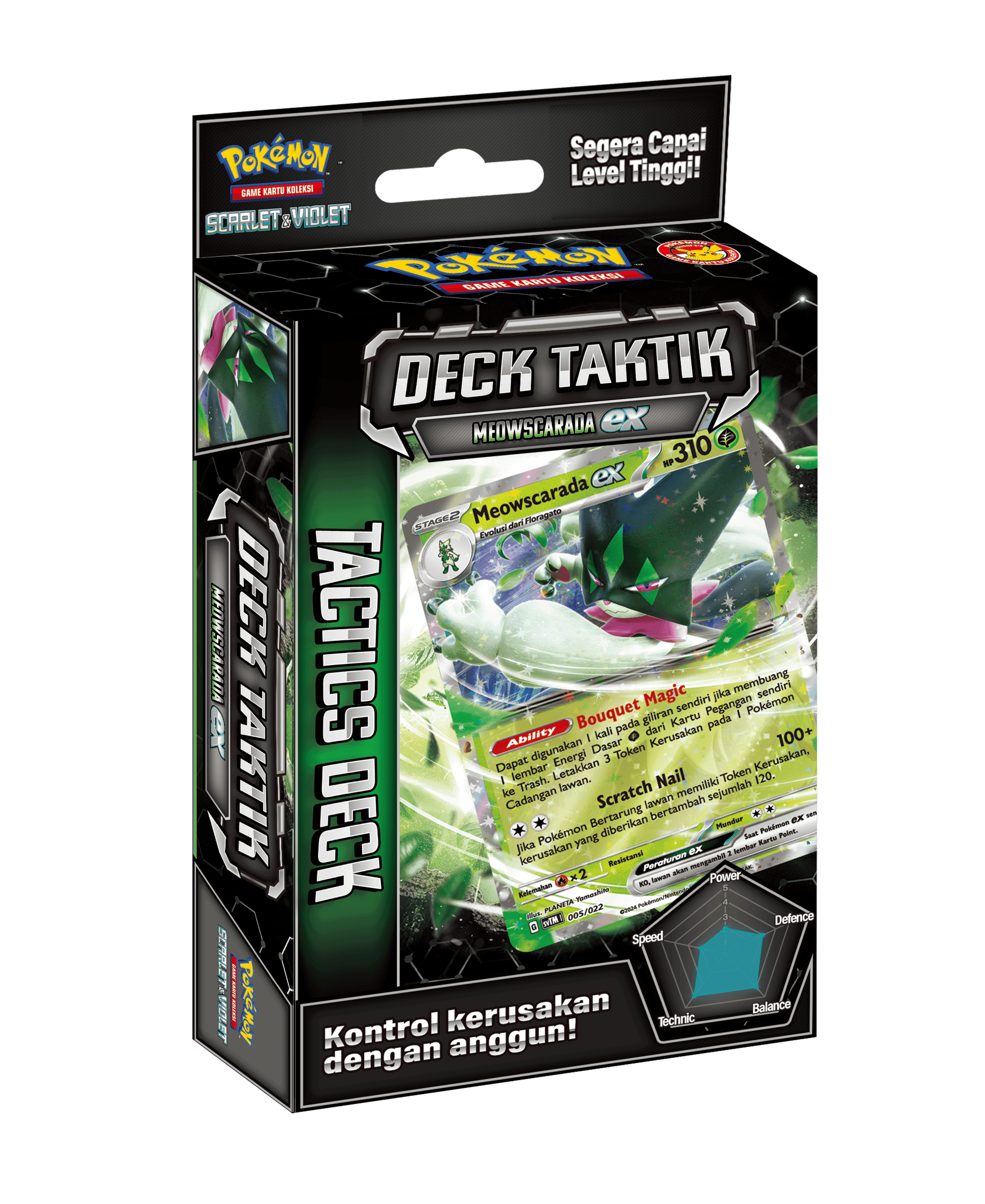 Deck Taktik Meowscarada ex