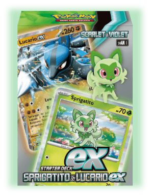 Starter Deck ex Sprigatito & Lucario ex