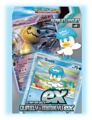 Starter Deck ex Quaxly & Mimikyu ex