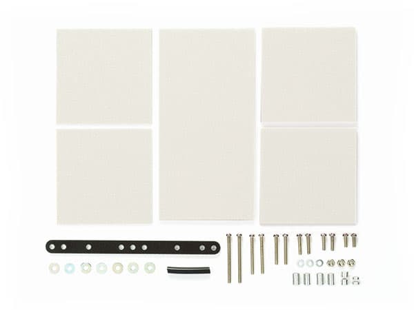 BRAKE SPONGE SET (1/2/3mm WHITE)