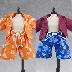 Nendoroid Doll Outfit Set: Swimsuit - Boy (Tropical/Camouflage)