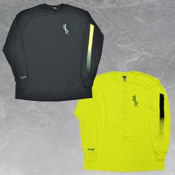 Cyberpunk: Edgerunners Long T-Shirt: David's Backbone Cyberware (Black/Yellow)