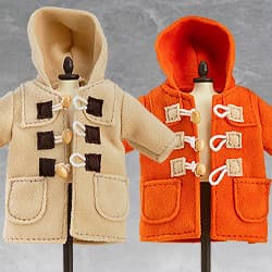 Nendoroid Doll Warm Clothing Set: Boots & Duffle Coat (Beige/Orange)