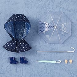 Nendoroid Doll: Outfit Set (Rain Poncho - Polka Dots)