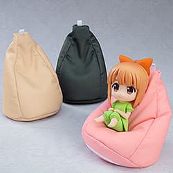 Nendoroid Bean Bag Chair: Beige/Gray/Pink