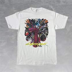 Cyberpunk 2077 x Kosuke Kawamura T.A.A. Collage T-Shirt (White)