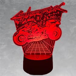 Cyberpunk 2077 Neon Edge Acrylic LED Light - YAIBA KUSANAGI