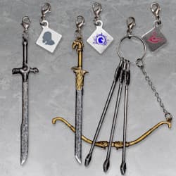 Baahubali 2: The Conclusion Metal Charm Collection (Baahubali/Devasena/Kattappa)