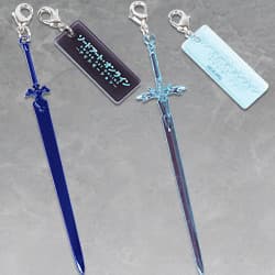 Sword Art Online: Alicization Metal Charm Collection (Night Sky Sword/Blue Rose Sword)