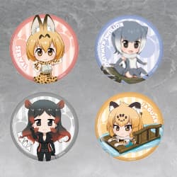 Kemono Friends Nendoroid Plus Badge Set: Savanna Area & Jungle Area