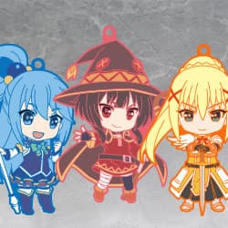 Nendoroid Plus KONO SUBARASHII SEKAI NI SYUKUFUKU WO! 2 Rubber Strap Set: Aqua, Megumin & Darkness