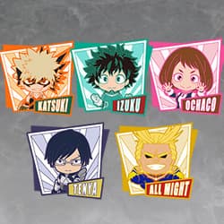 Nendoroid Plus: My Hero Academia Rubber Magnets (Izuku Midoriya / Katsuki Batsugo / Ochaco Uraraka / Tenya Iida / Allmight Muscle Form)