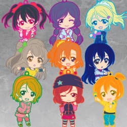 Nendoroid Plus Trading Rubber Straps: LoveLive! 03 (ねんどろいどぷらす とれーでぃんぐらばーすとらっぷ らぶらいぶ! 03)