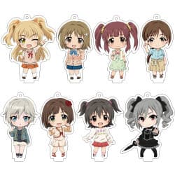 Nendoroid Plus IDOLM@STER CINDERELLA GIRLS Keychains with Acrylic Stands (Miria Akagi, Anastasia, Chieri Ogata, Ranko Kanzaki, Rika Jougasaki, Minami Nitta, Miku Maekawa, Kanako Mimura) (ねんどろいどぷらす あいどるますたーしんでれらがーるず あくりるすたんどつききーちぇーん あかぎみりあ/あなすたしあ/おがたちえり/かんざきらんこ/じょうがさきりか/にったみなみ/まえかわみく/みむらかなこ)