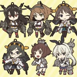 Nendoroid Plus: KanColle Straps - 3rd Fleet (Vol.3) (ねんどろいどぷらす かんこれすとらっぷ だいさんかんたい(vol.3))