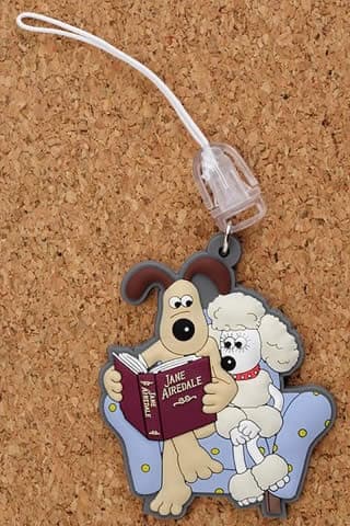 W&G Character Series: Rubber Key Holder - Gromit and Fluffles (W&G Character Series らばーきーほるだー ぐるみっと＆ふらふるす)