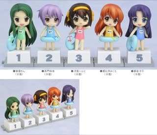 Nendoroid Petit Melancholy of Haruhi Suzumiya Special Bon Festival Set (すずみやはるひのゆううつ おちゅうげんせっと ねんどろいど)