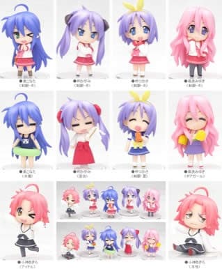 Lucky Star Nendoroid Petite Season 01 (らきすた しーずんわん ねんどろいど ぷち)