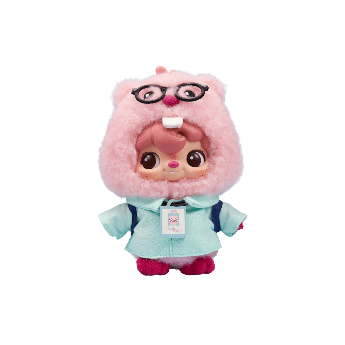 POUKAPOUKA x ZANMANG LOOPY BEAVER'S DISGUISE VINYL PLUSH