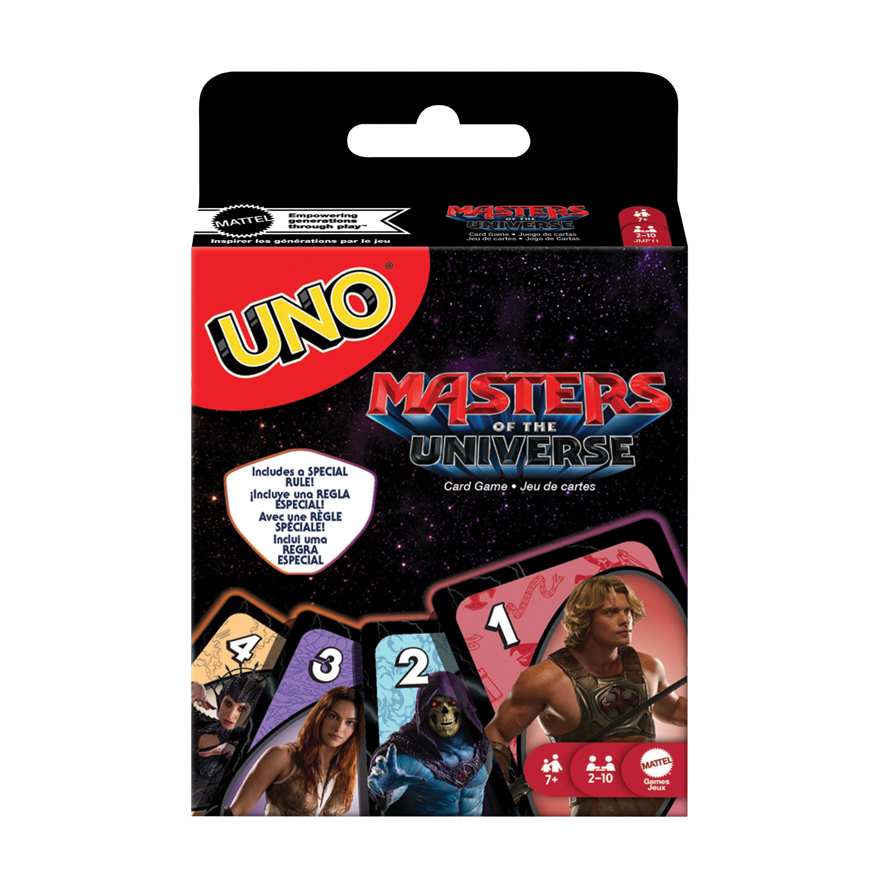UNO Licensed Jogo de Cartas Masters Of The Universe Filme