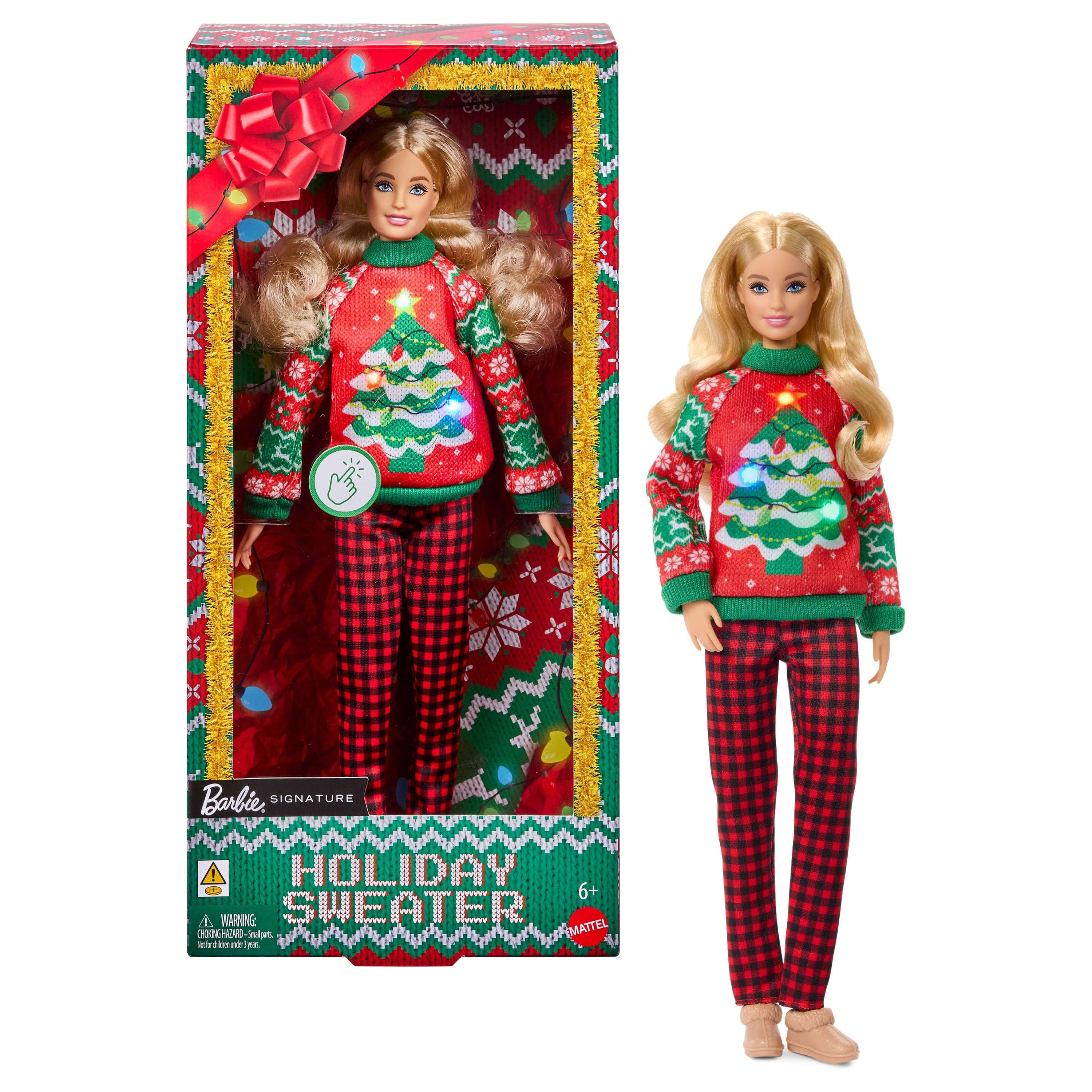 Barbie Signature Muñeca Ugly Sweater Navidad