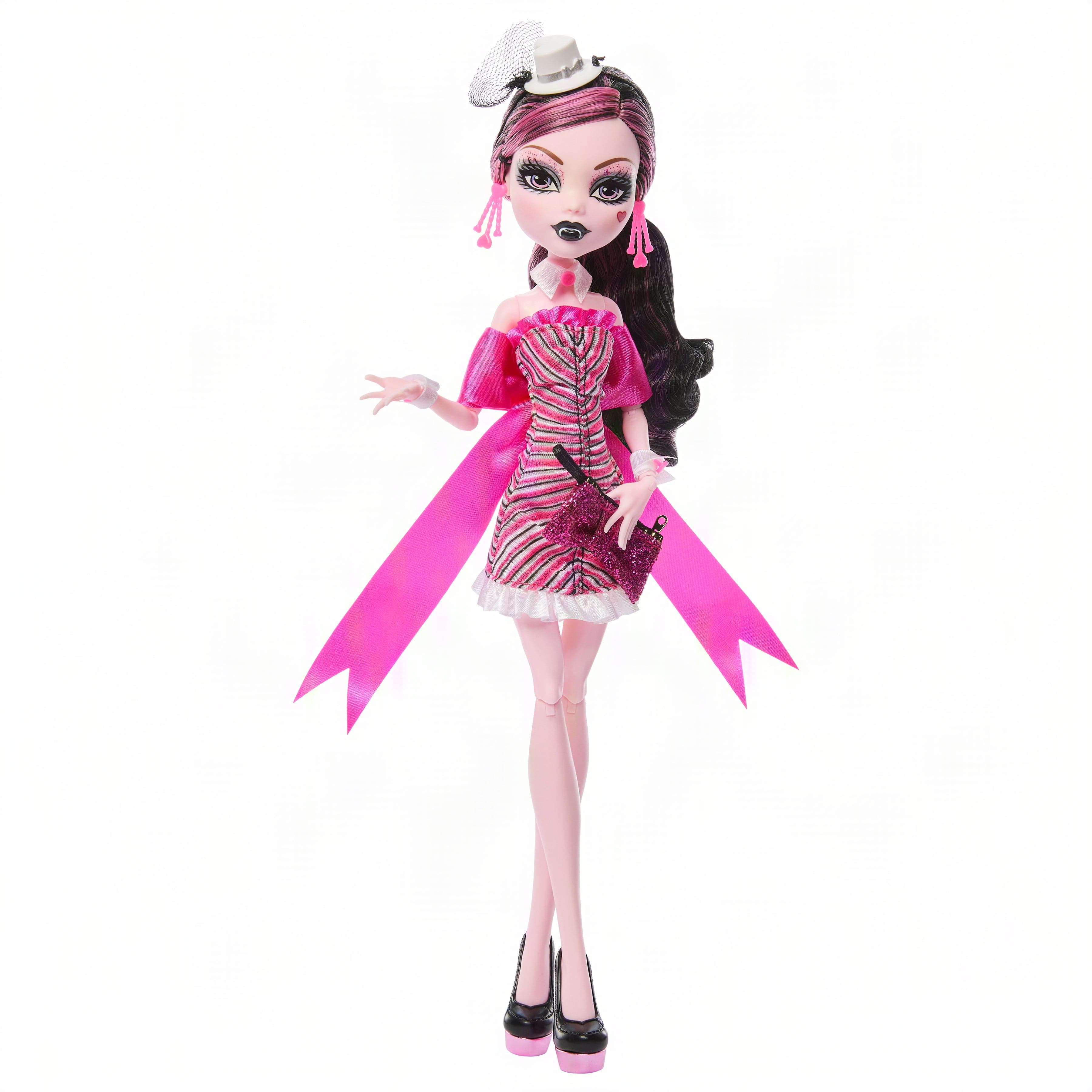 Monster High-Poupée Draculaura Danse Jusqu’à L’Aube-Avec Accessoires