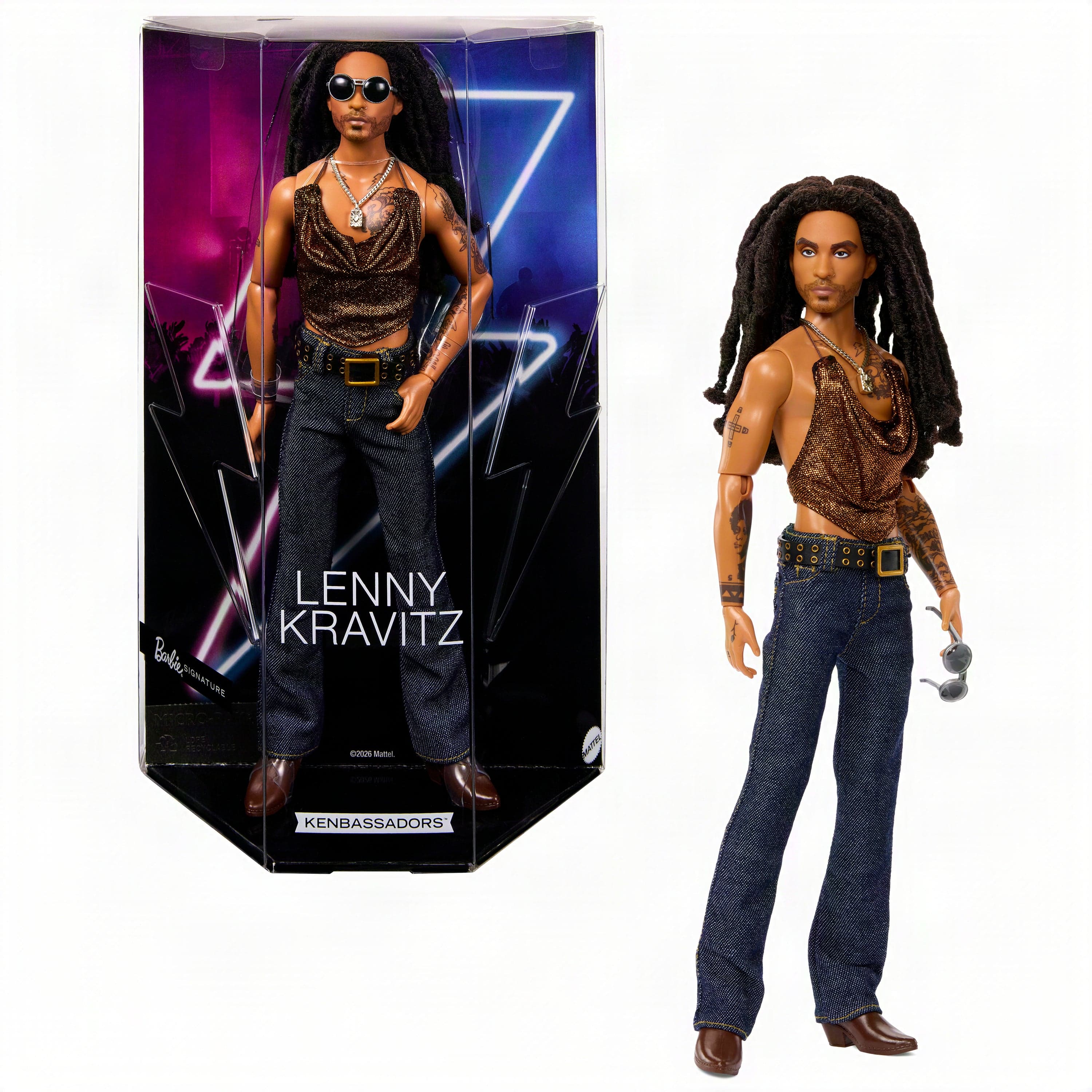 Barbie Signature Boneca de Coleção Lenny Kravitz