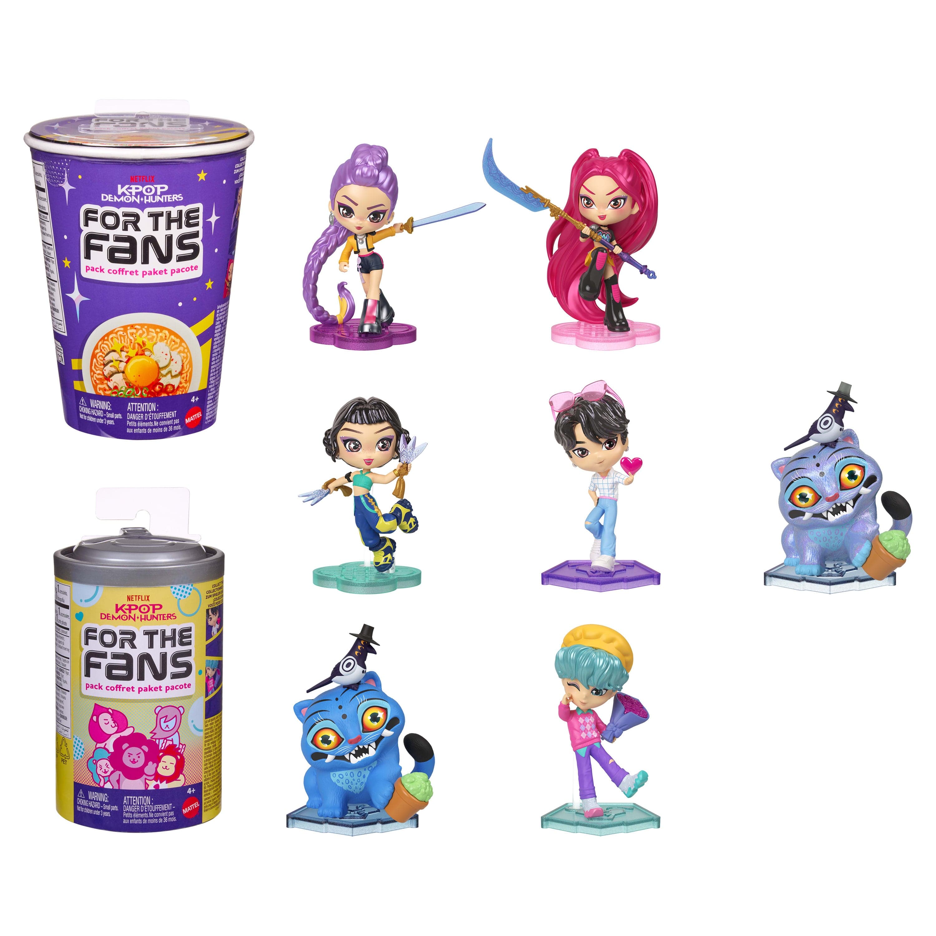 K-Pop Demon Hunters Muñecas K-Pop Demon Hunters Pack Fans