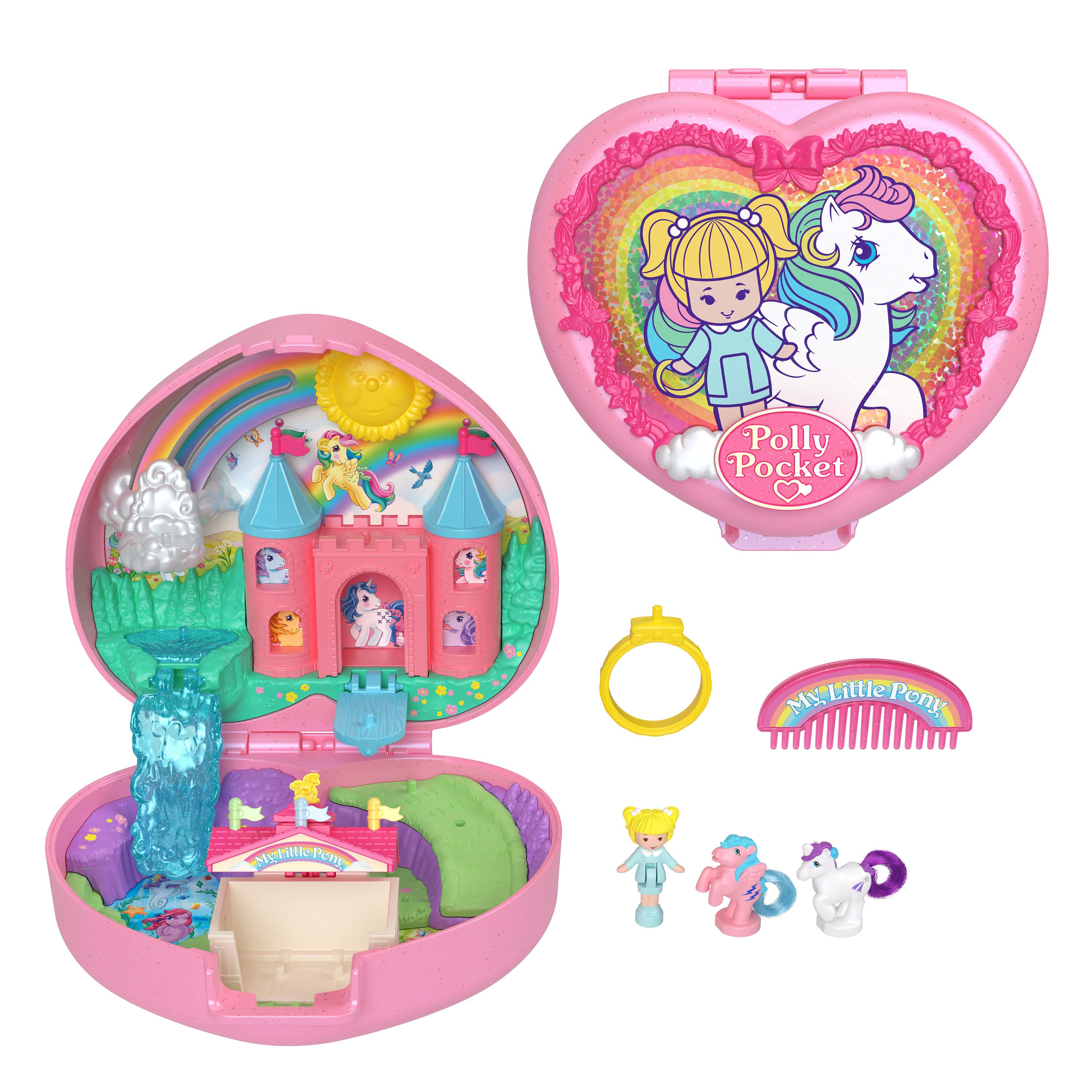 Polly Pocket Collector Set de Juego Compacto My Little Pony