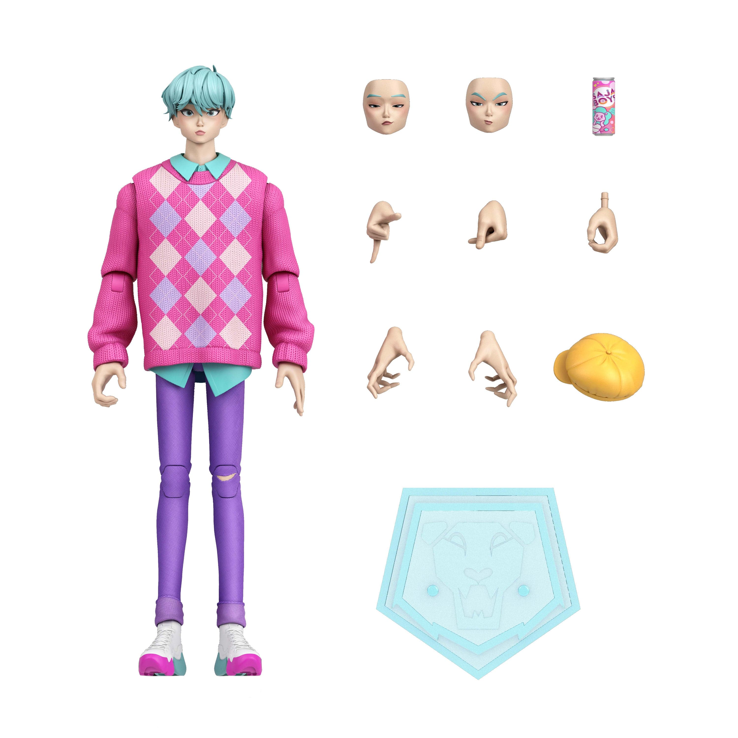 Kpop demon Hunters Figurine Articulée Saja Boys Bébé Soda Pop