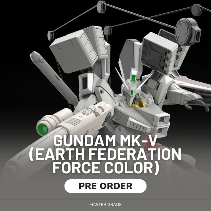 Gambar produk [MG] Gundam Mk-V (Earth Federation Force Color) (PBandai) | GundamNesia
