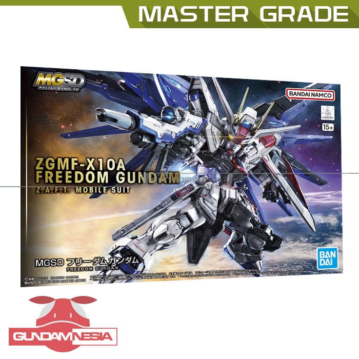 Gambar produk [MGSD] Freedom Gundam | GundamNesia