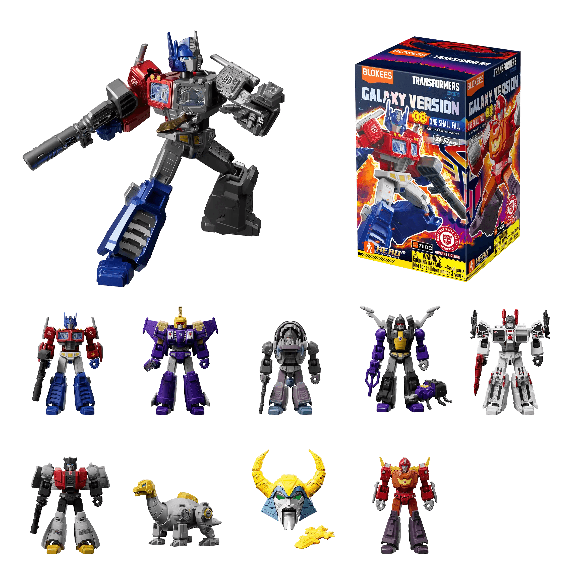 Gambar produk Blokees Transformers Galaxy Version 08 One Shall Fall
