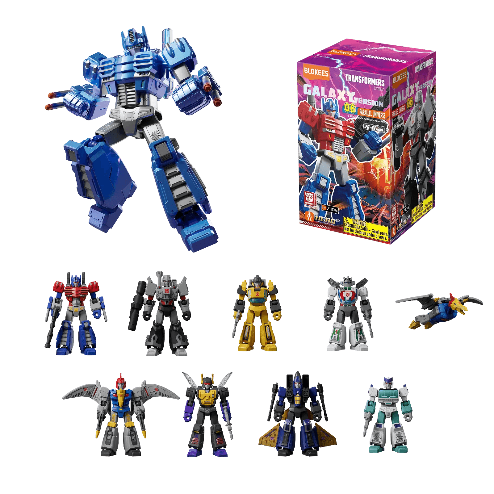Gambar produk Blokees Transformers Galaxy Version 06 Parallel Universe