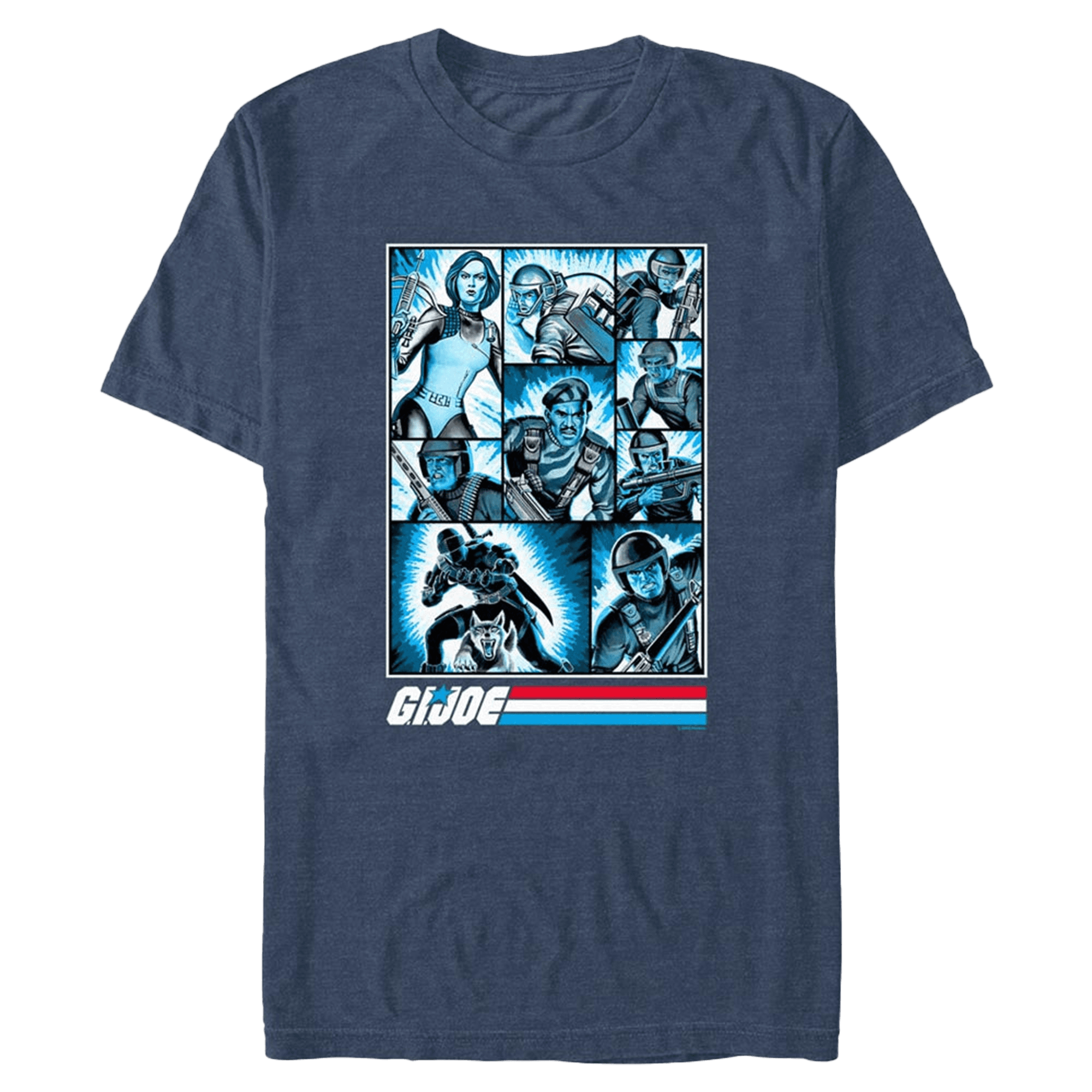 GI Joe Retro Character Box Up Men's T-Shirt