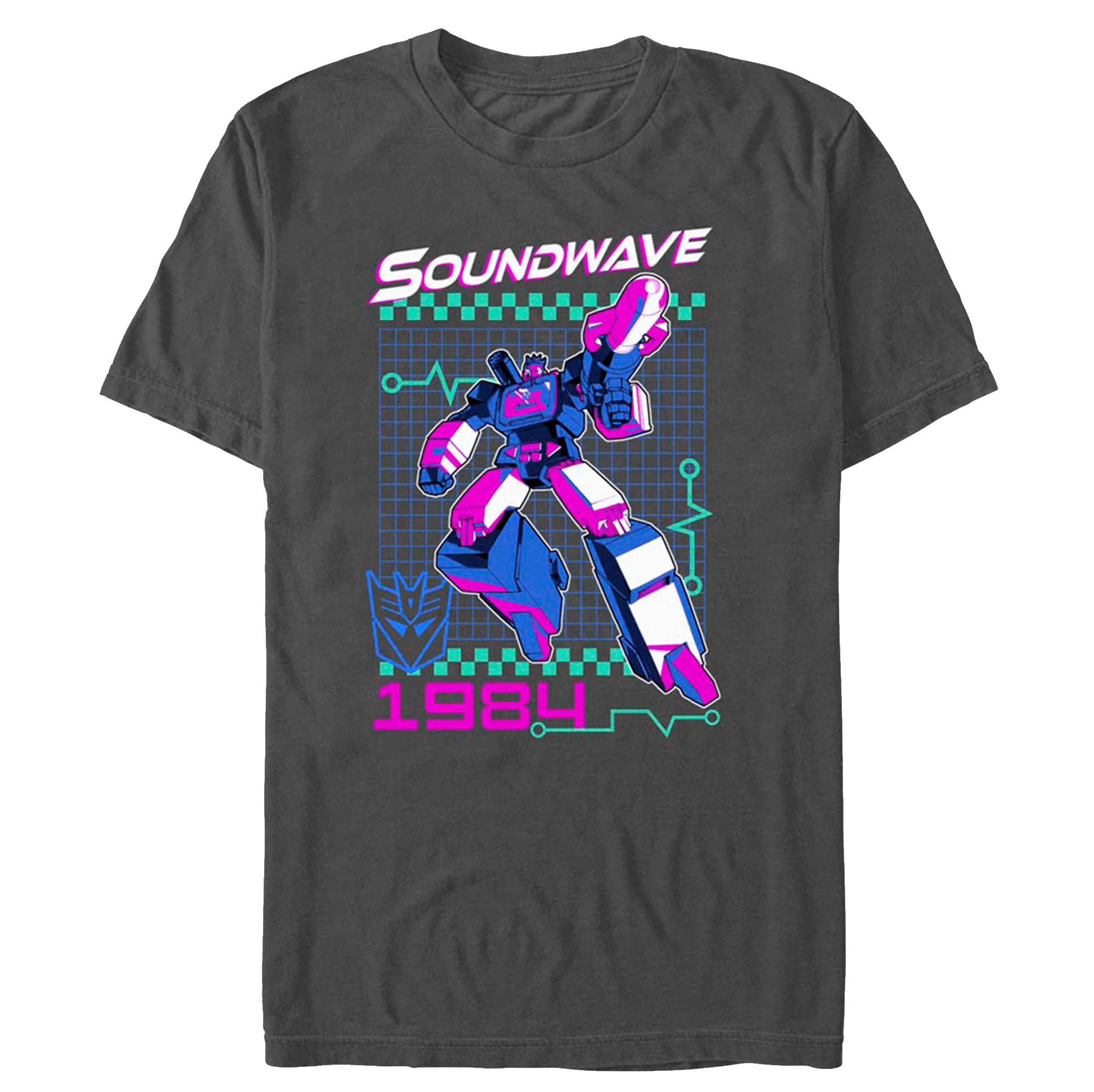 Transformers Soundwave Retro Men's T-Shirt