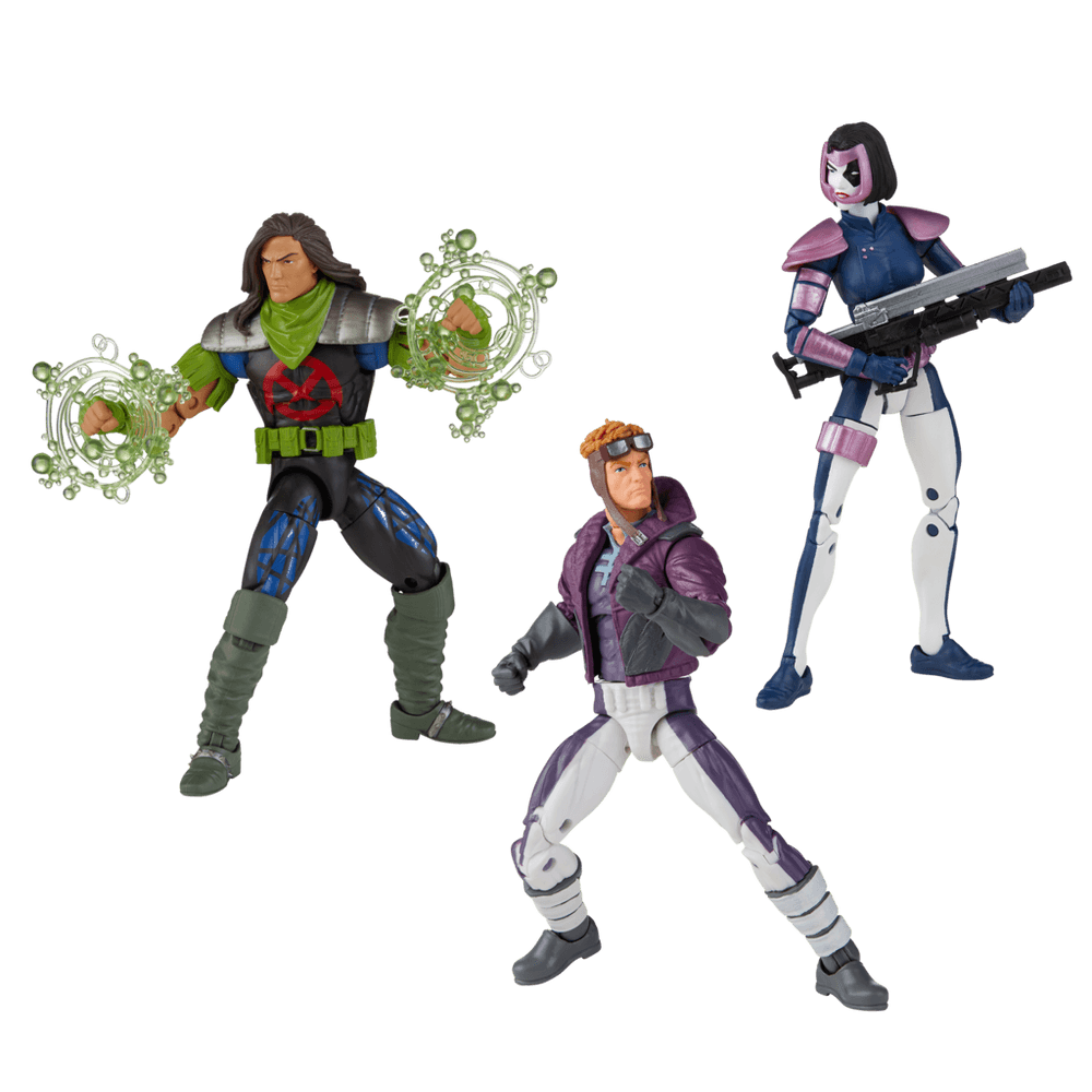 Marvel Legends Series X-Force Marvel’s Domino, Rictor, & Marvel’s Cannonball