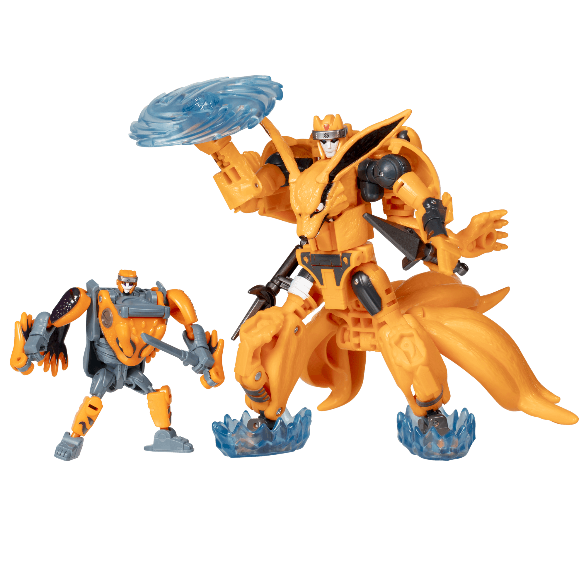 Transformers Collaborative NARUTO SHIPPUDEN x Transformers Kurama and Gamakichi
