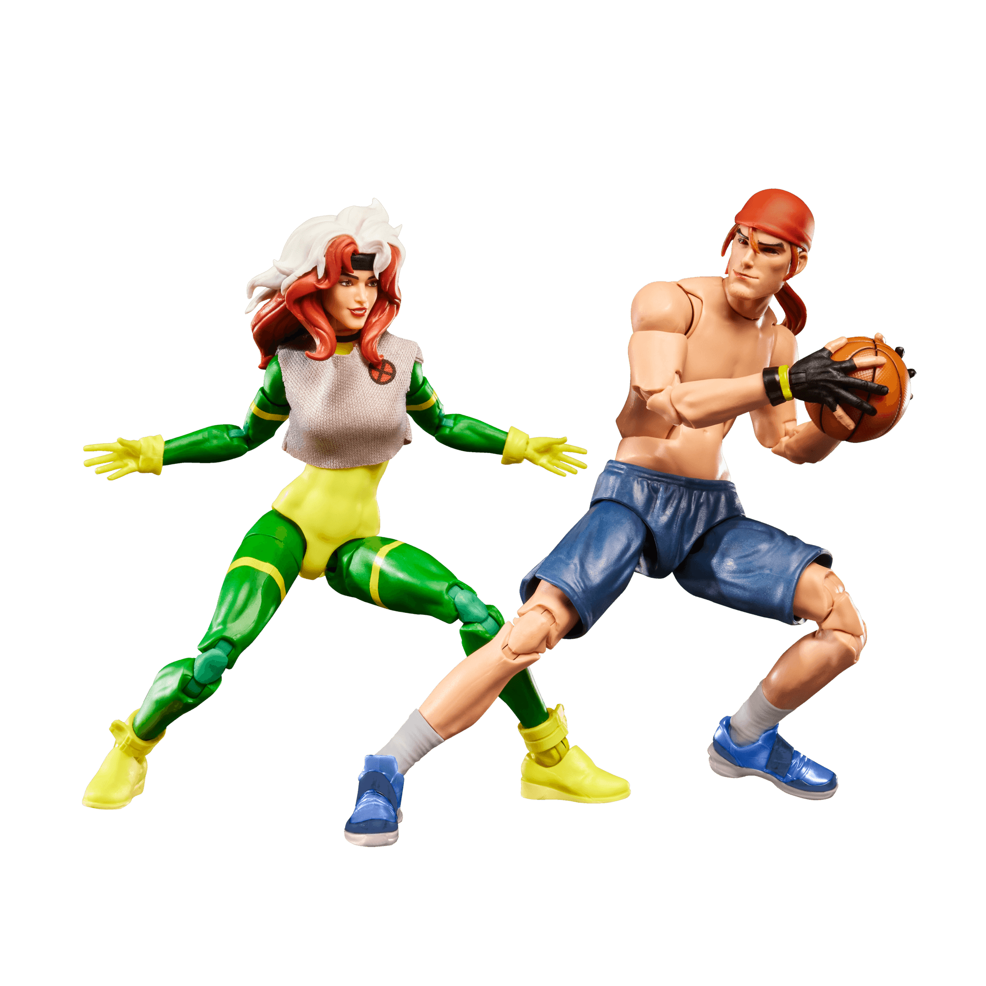 Marvel Legends Series Gambit and Marvel's Rogue