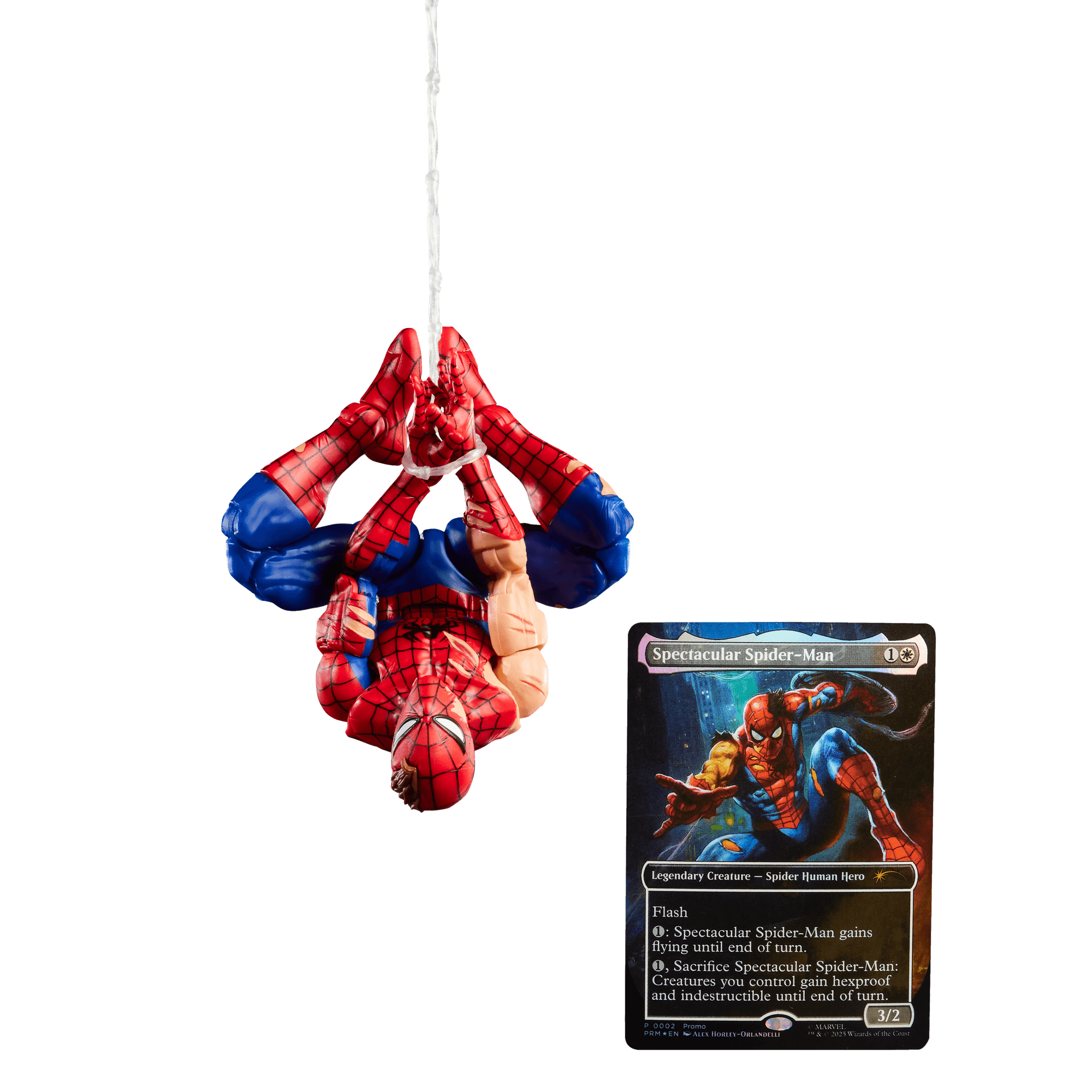 Marvel Legends Series Magic: The Gathering Battle-Damaged Spider-Man