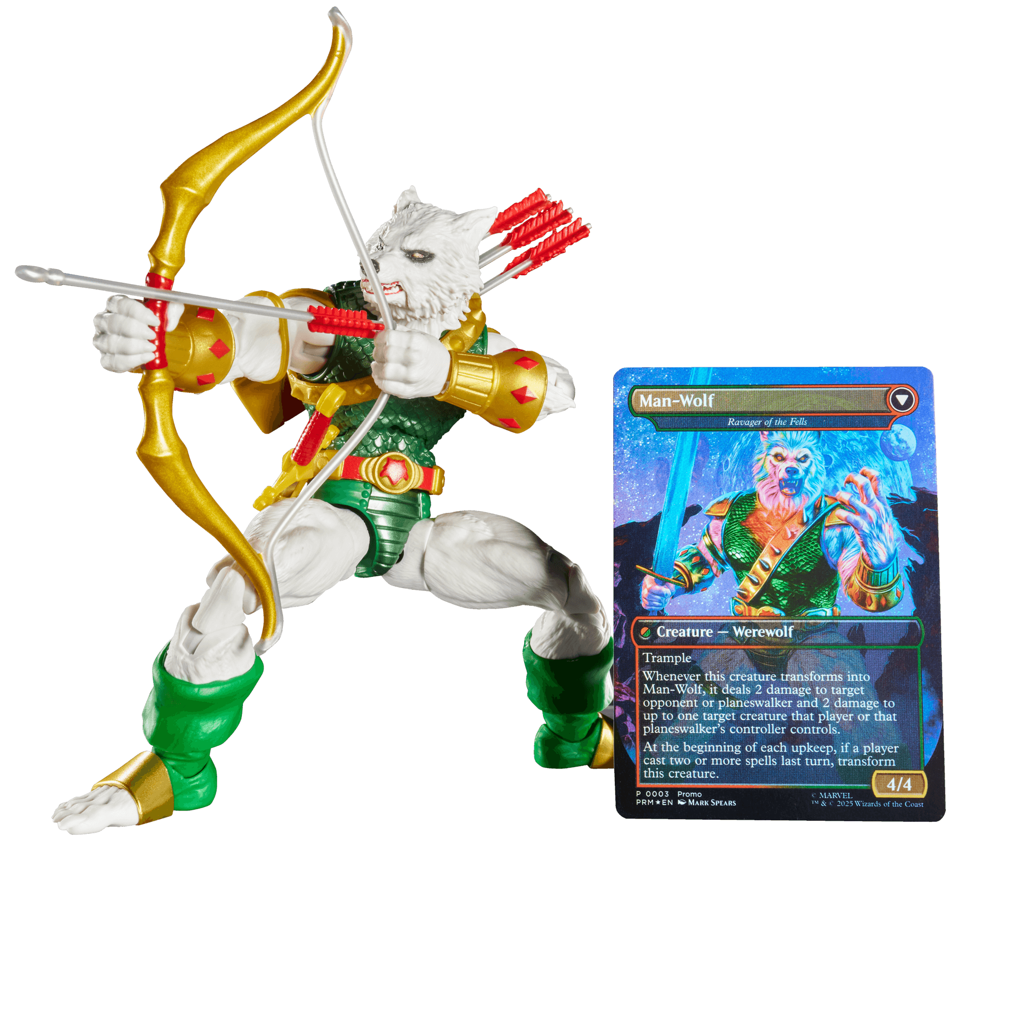 Marvel Legends Series Magic: The Gathering Man-Wolf